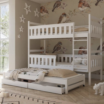 Kors Bunk Bed with Trundle and Storage