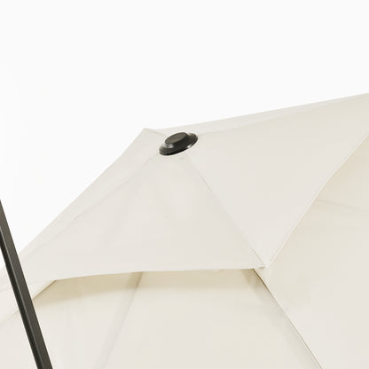 Outsunny Steel Frame Outdoor Roma Cantilever Umbrella