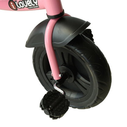 Ride On Tricycle 3 Wheels Pedal Trike for ages over 18 months Toddlers, Pink