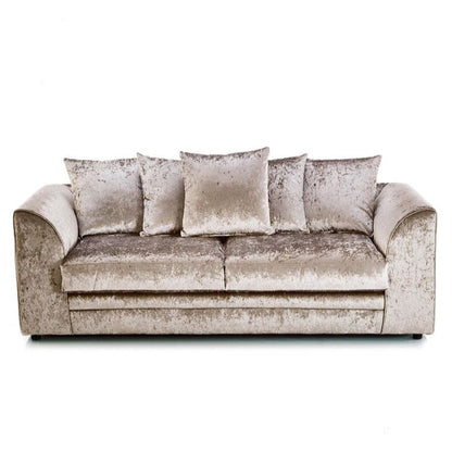 Mercury Ajo Crushed Velvet Corner Sofa,Mink