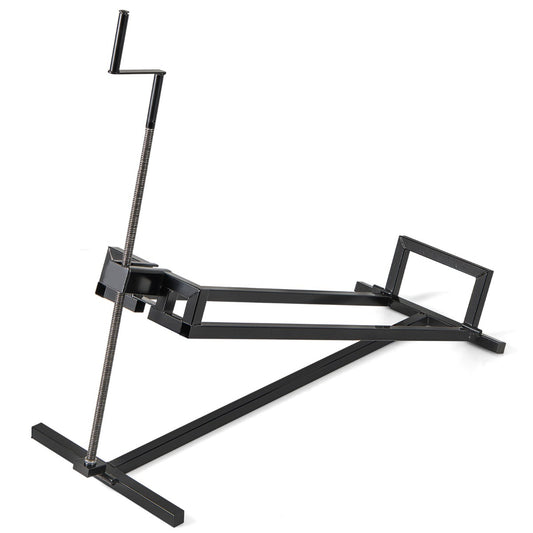 Lawn Mower Lift Jack Riding Mower Lift with Adjustable Height and Angle-Black