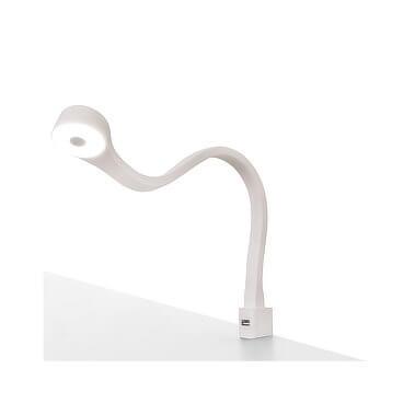 Flexible LED Lamp With USB Port For Bed Concept