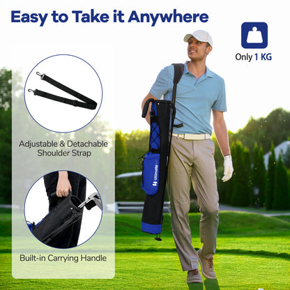 Lightweight Golf Bag for The Driving Range-Blue