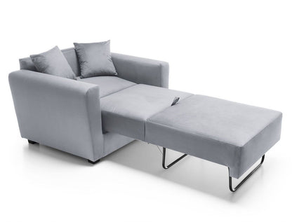 Bristol Velvet Single Sofa bed