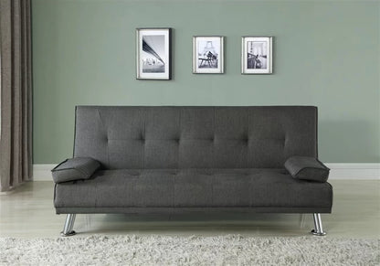 Birlea Logan Grey Fabric Sofa Bed