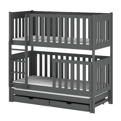 Emily Bunk Bed with Trundle and Storage