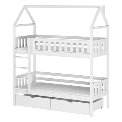 Wooden Bunk Bed Gaja With Storage