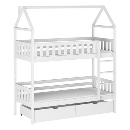 Wooden Bunk Bed Gaja With Storage