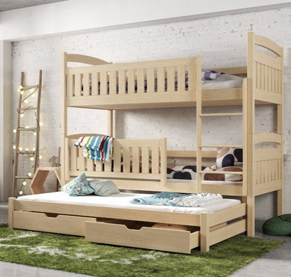 Epsom Blanka Bunk Bed with Trundle and Storage