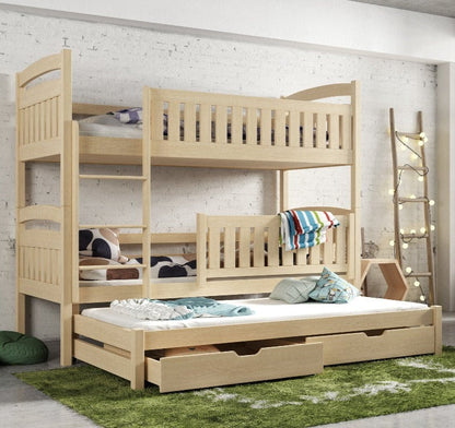 Epsom Blanka Bunk Bed with Trundle and Storage