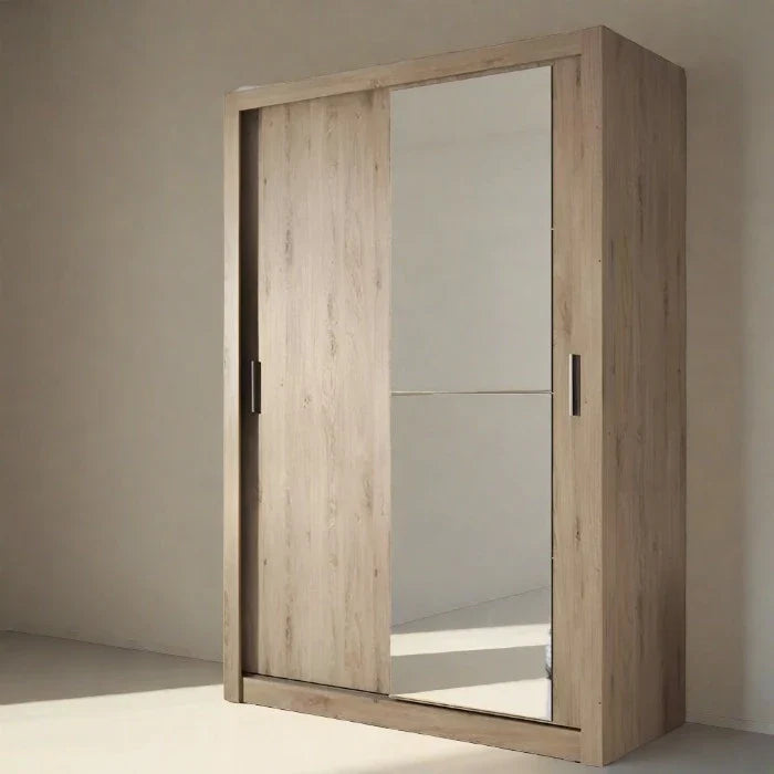 Artimas IV Sliding Door Wardrobe 150cm - Oak