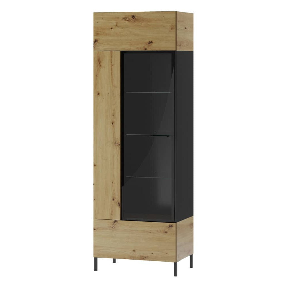 Lucas 10 Tall Display Cabinet 65cm