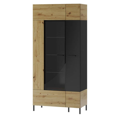 Lucas 12 Tall Display Cabinet 90cm