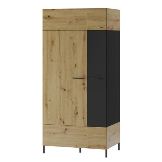 Lucas 70 Hinged Door Wardrobe 90cm