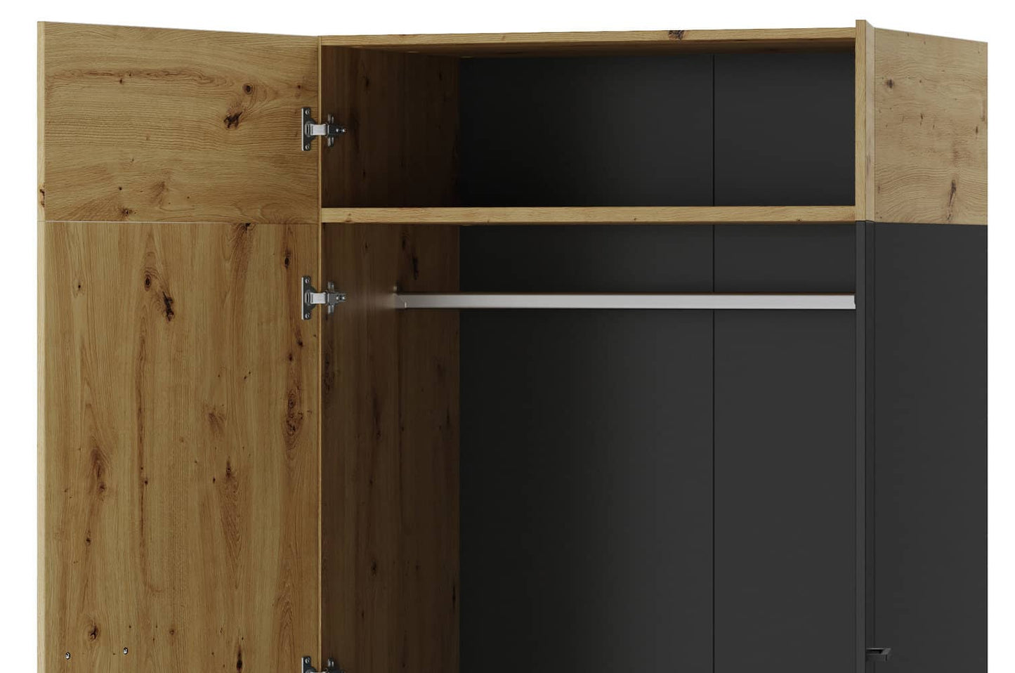 Lucas 70 Hinged Door Wardrobe 90cm