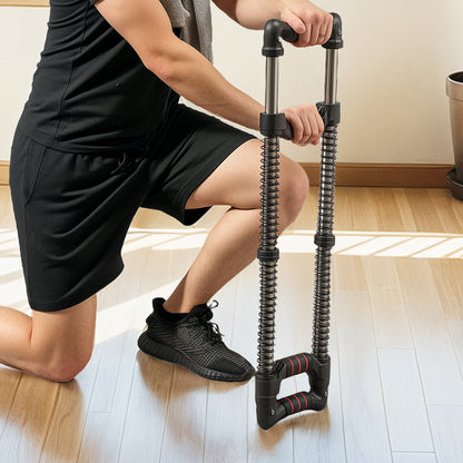 SPORTNOW Chest Expander, with 10-80kg Adjustable Resistance, for Home Gym, Office, Travel Workout