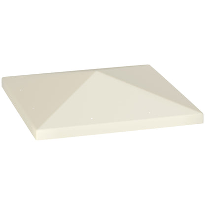 Outsunny 3 x 3(m) Altana zastępcza - kremowa
