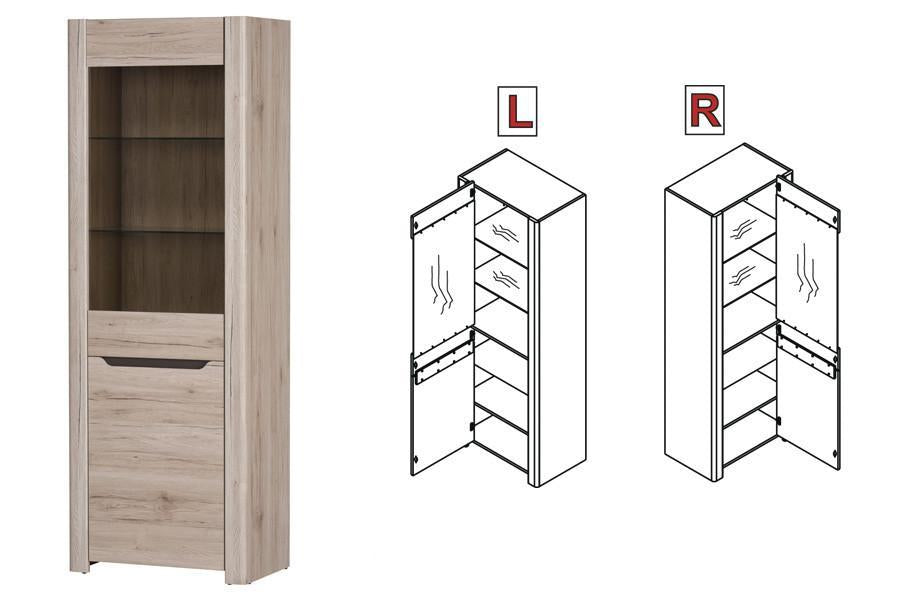 Desjo 01 Display Cabinet 67cm