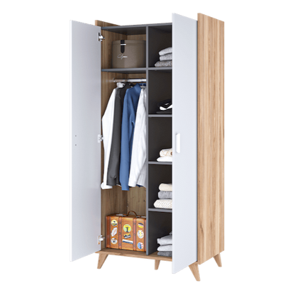 Mood MD-01 Hinged Wardrobe 85cm