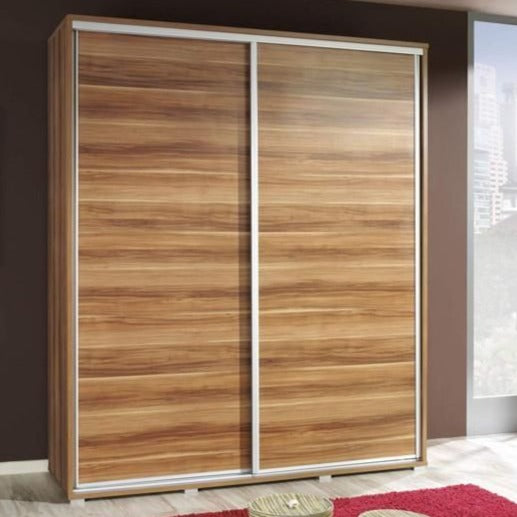 Prudence-II 2-Door Sliding Wardrobe - Wenge, Oak or Plum Wallis