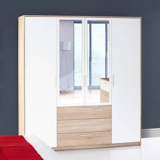 Milo Hinged Door Wardrobe 187cm