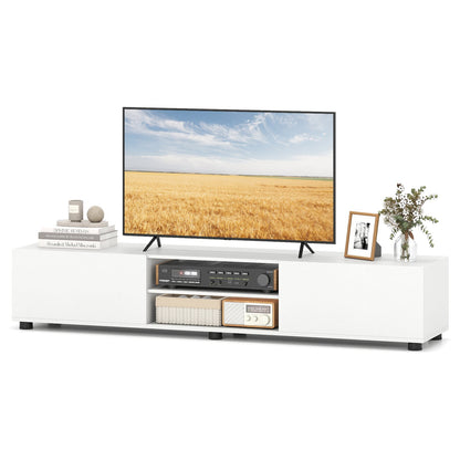 Modern TV Stand in White