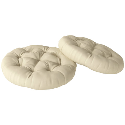 Outsunny Set of Two â60cm Outdoor Cushions - Beige