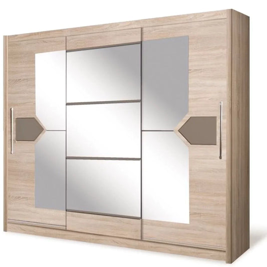 Cupola DO4 Sliding Door Wardrobe - 240cm