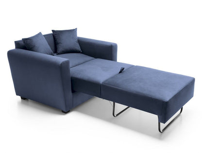 Bristol Velvet Single Sofa bed