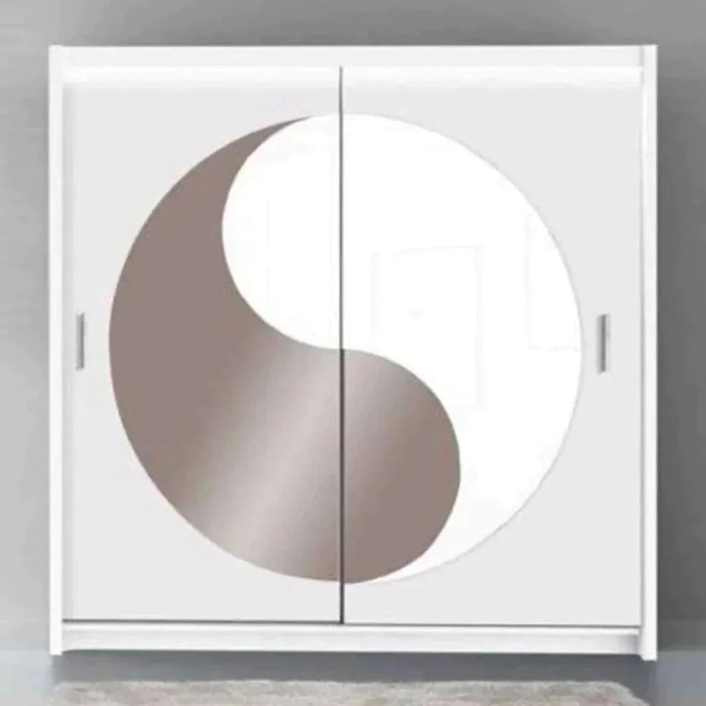 Lotus Yin Yang Sliding Door Wardrobe