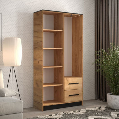 Malta V Hinged Door Wardrobe 103cm