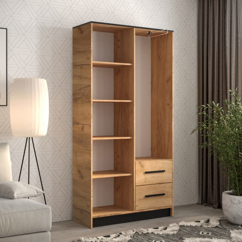 Malta VI Hinged Door Wardrobe 103cm