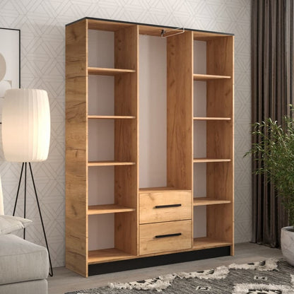 Malta Hinged Door Wardrobe 153cm