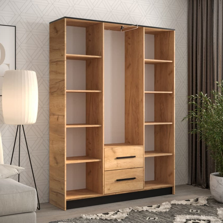 Malta VI Hinged Door Wardrobe 153cm