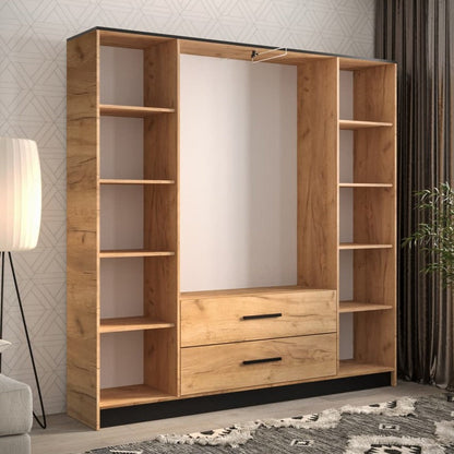 Malta III Hinged Door Wardrobe 201cm