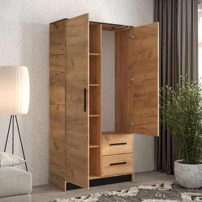 Malta VI Hinged Door Wardrobe 103cm