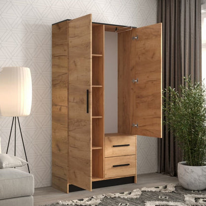 Malta IV Hinged Door Wardrobe 103cm