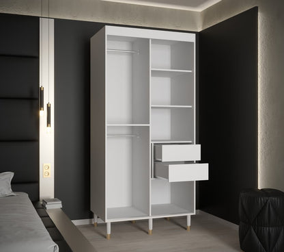 Monaco II Sliding Door Wardrobe 100cm