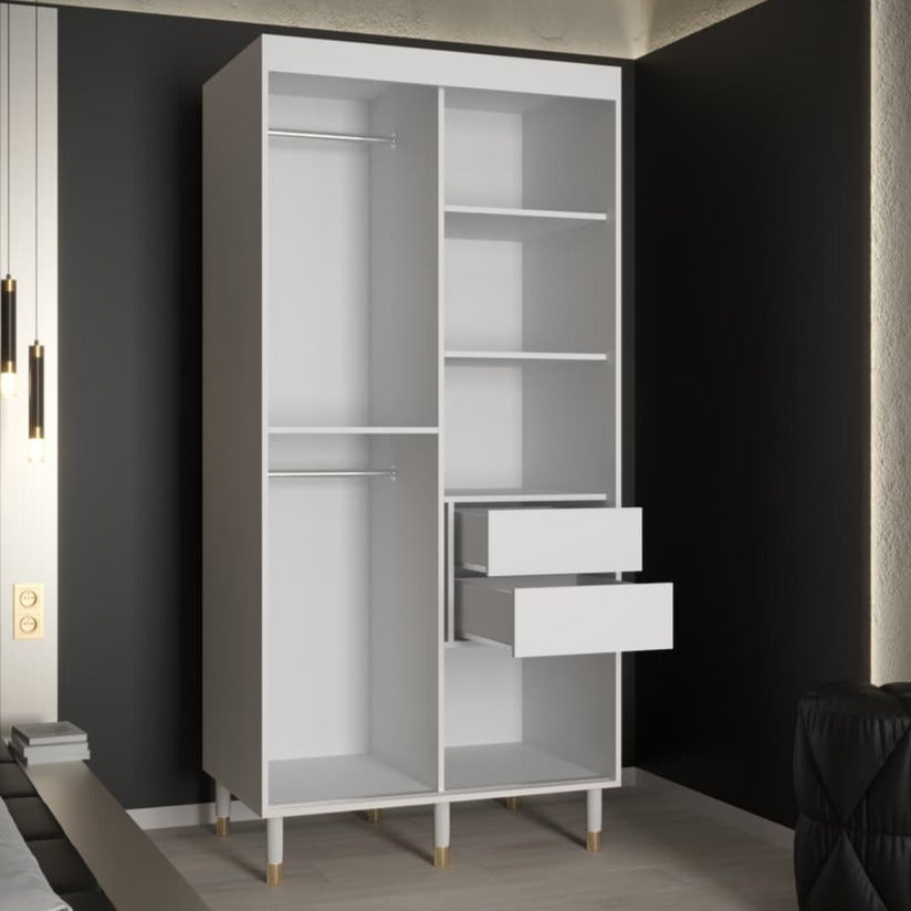 Avesta II Sliding Door Wardrobe 100cm