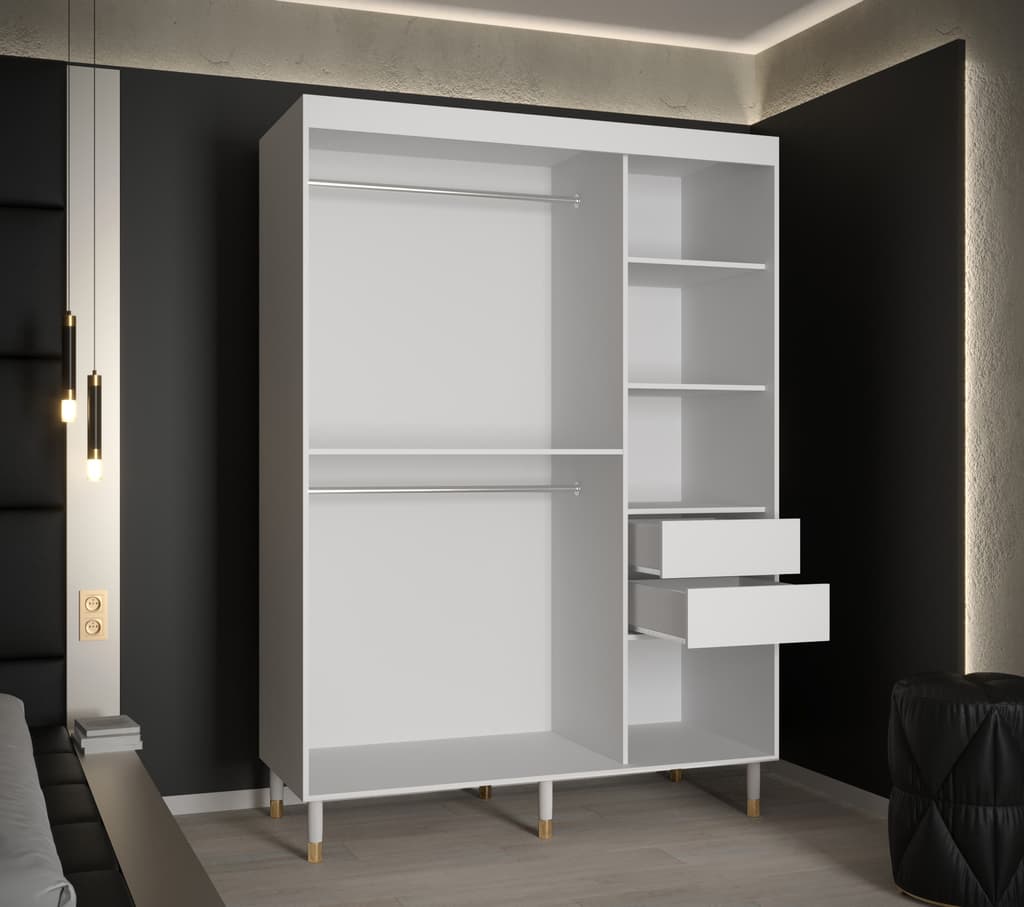 Tromso II Sliding Door Wardrobe 150cm