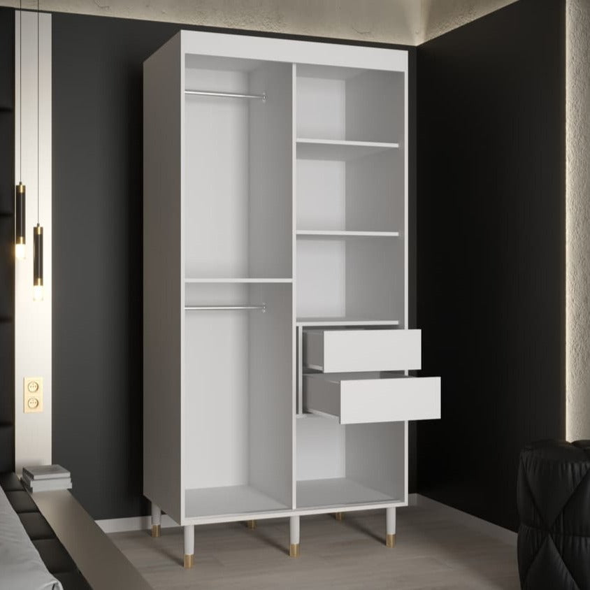 Avesta Sliding Door Wardrobe 100cm