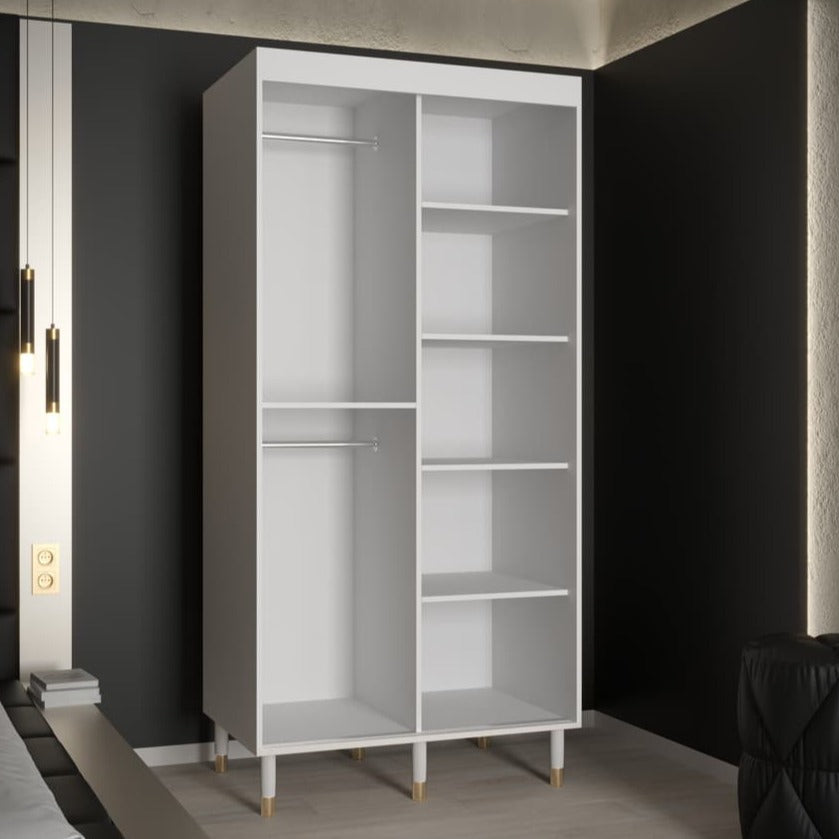 Avesta II Sliding Door Wardrobe 100cm