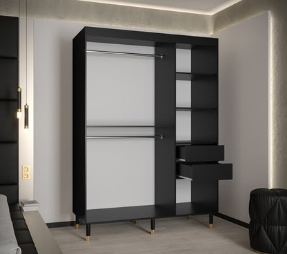 Mora II Sliding Door Wardrobe 150cm