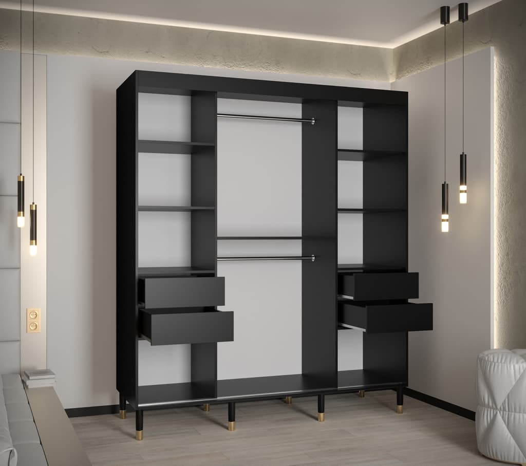 Bergen I Sliding Door Wardrobe 180cm