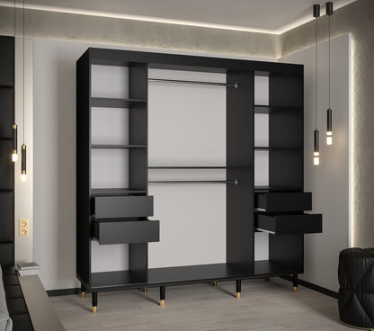 Monaco Sliding Door Wardrobe 200cm