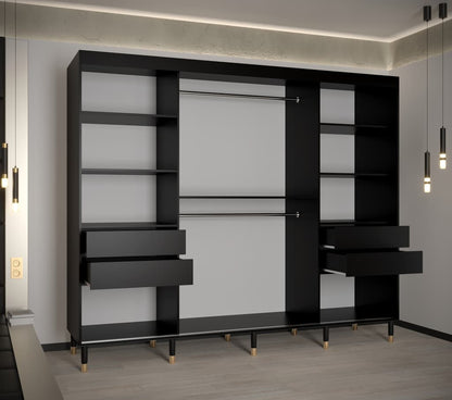 Monaco II Sliding Door Wardrobe 250cm