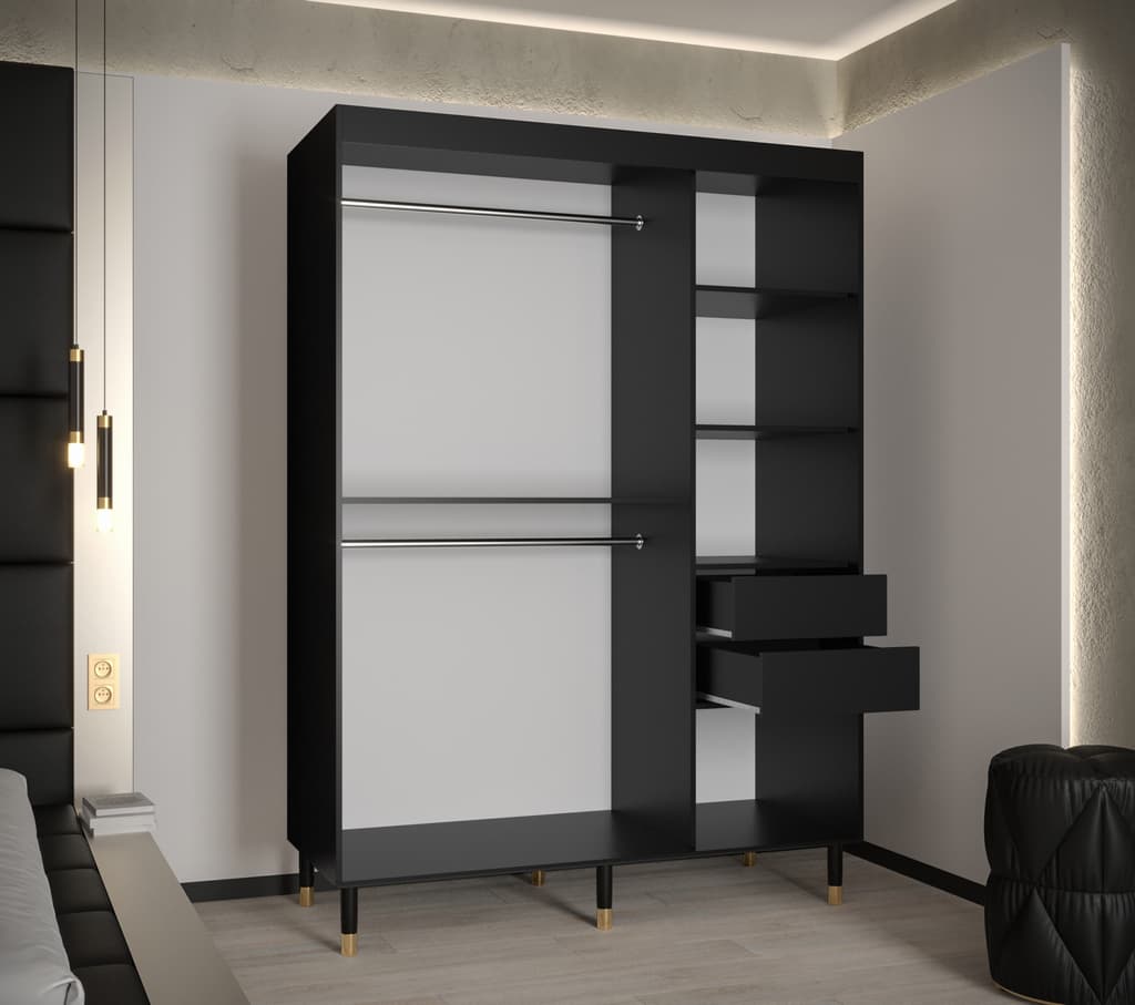 Tromso Sliding Door Wardrobe 150cm