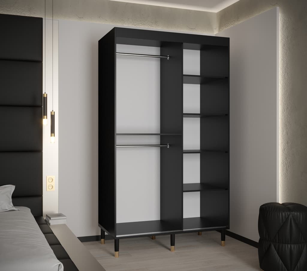 Mora Sliding Door Wardrobe 120cm