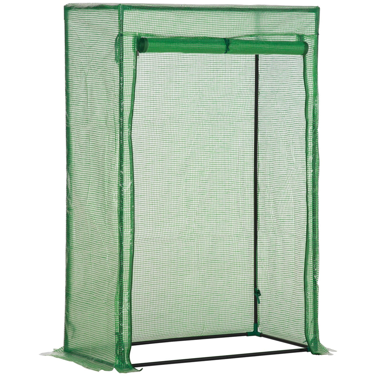 Outsunny Tomato Greenhouse Steel Frame PE Cover in Green