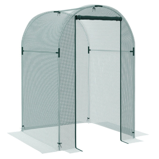Outsunny Mini Polytunnel Greenhouse in Green